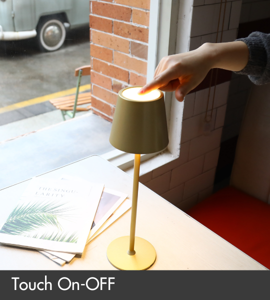 Kabellose Tischlampe